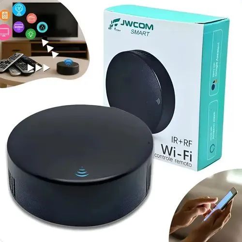 Controle Remoto Universal Wi-Fi IR + RF JWCOM Smart - Foto 3