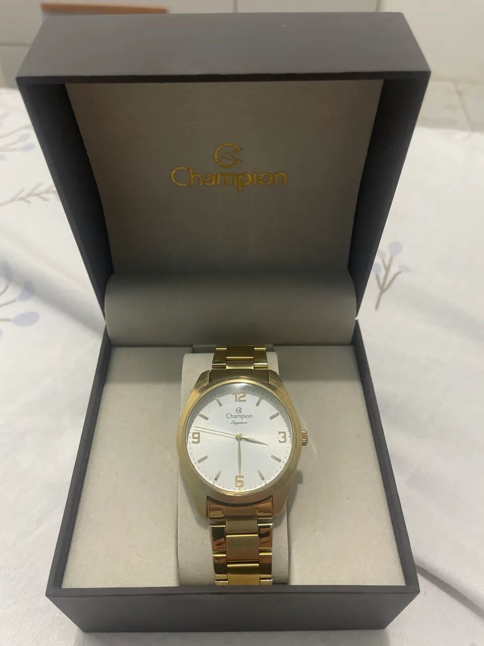 Relógio champion elegance cor dourada