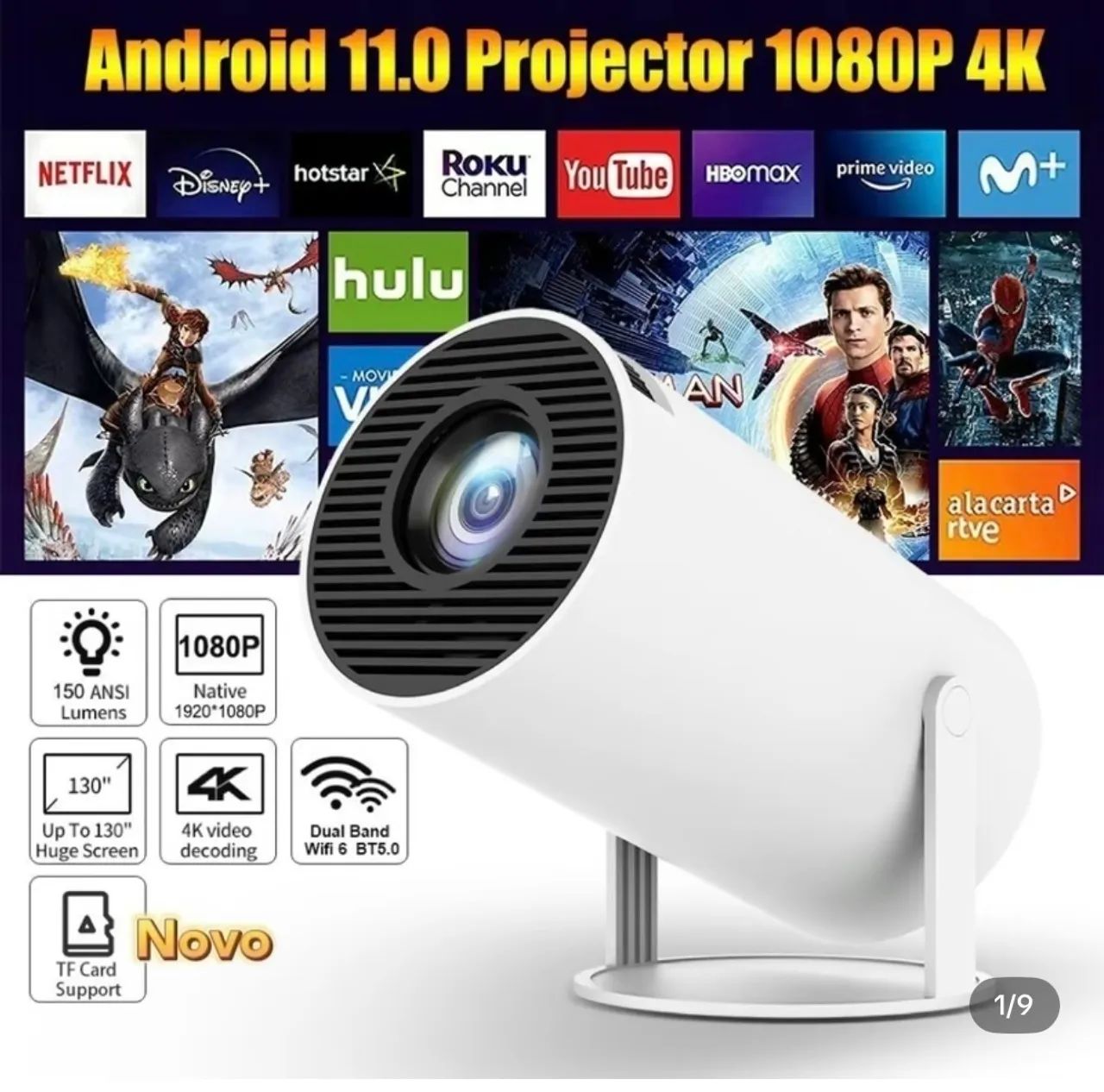 Projetor HY300 Portátil