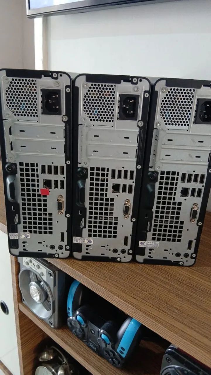 Lote com 3 CPUs HP i3 de sétima  - Foto 4