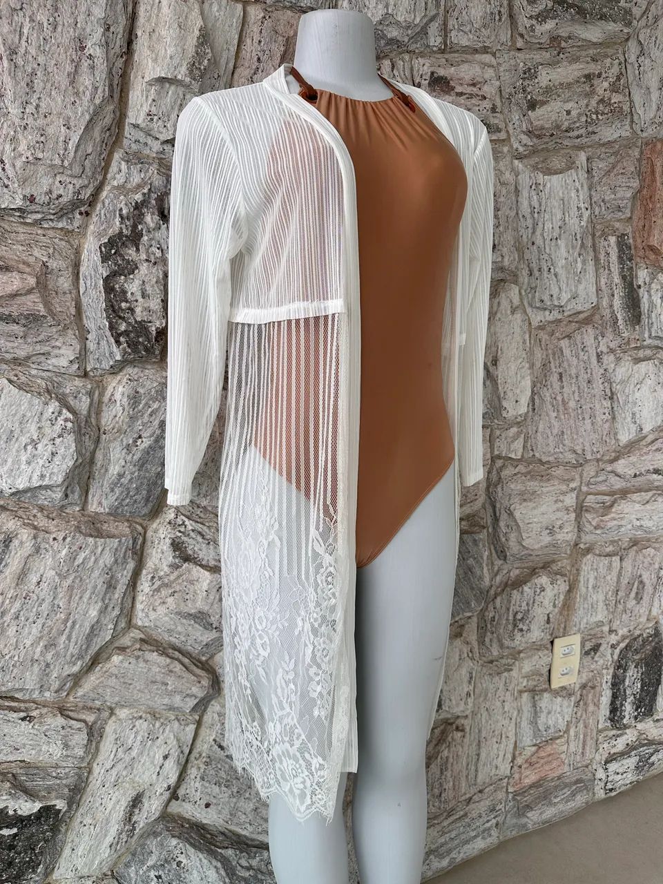 Saída de praia Off-white - Foto 3