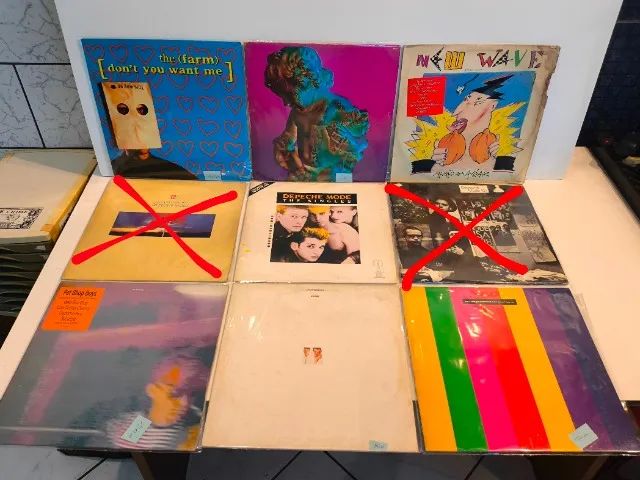  6 Discos de Vinil (LPs) - Clássicos do Synthpop, New Wave e Rock Alternativo - Foto 5