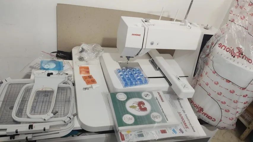 Máquina de Bordar Eletrônica Janome MC500E - Foto 3