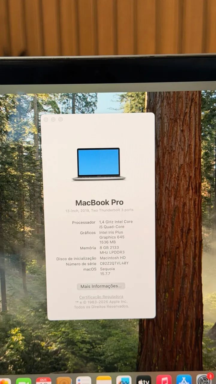 MacBook Pro 2019 com Touch Bar semi novo  - Foto 5