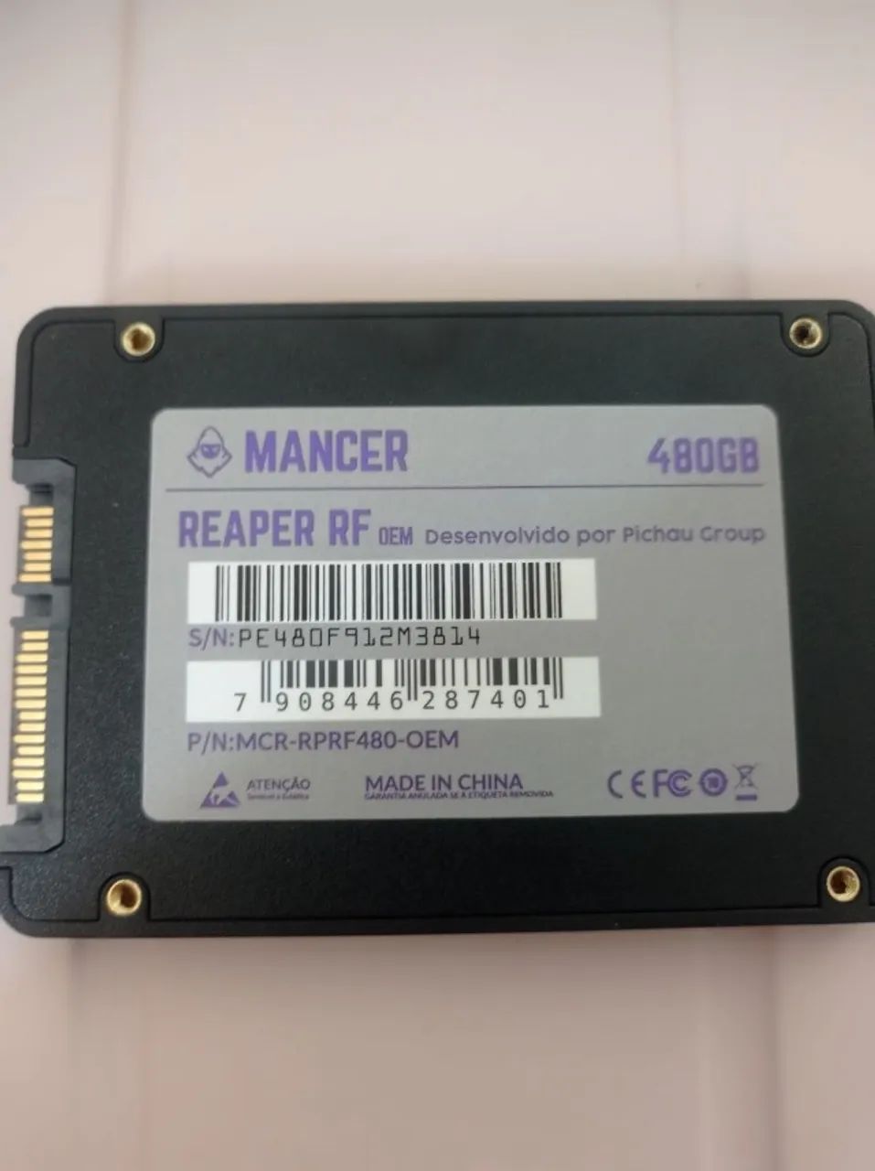 SSD sata 480Gb (Mancer Reaper RF)