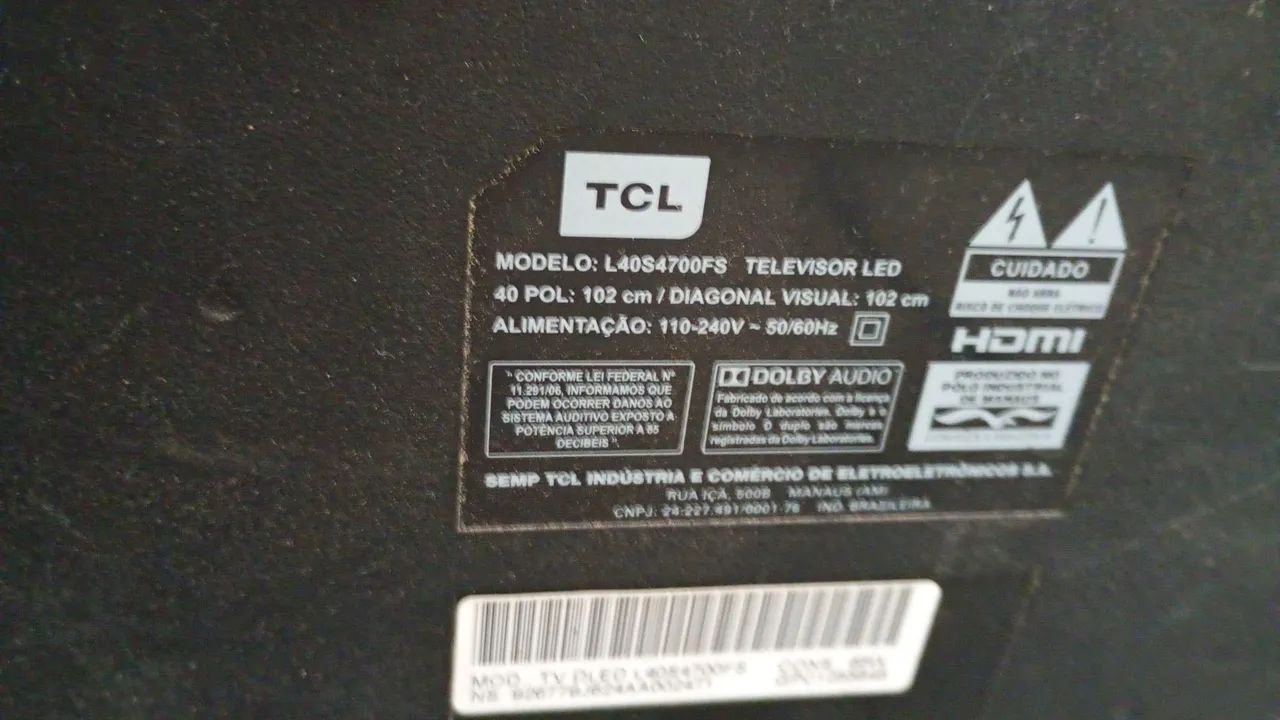 Tv  Usada TCL 40 '  - Foto 4
