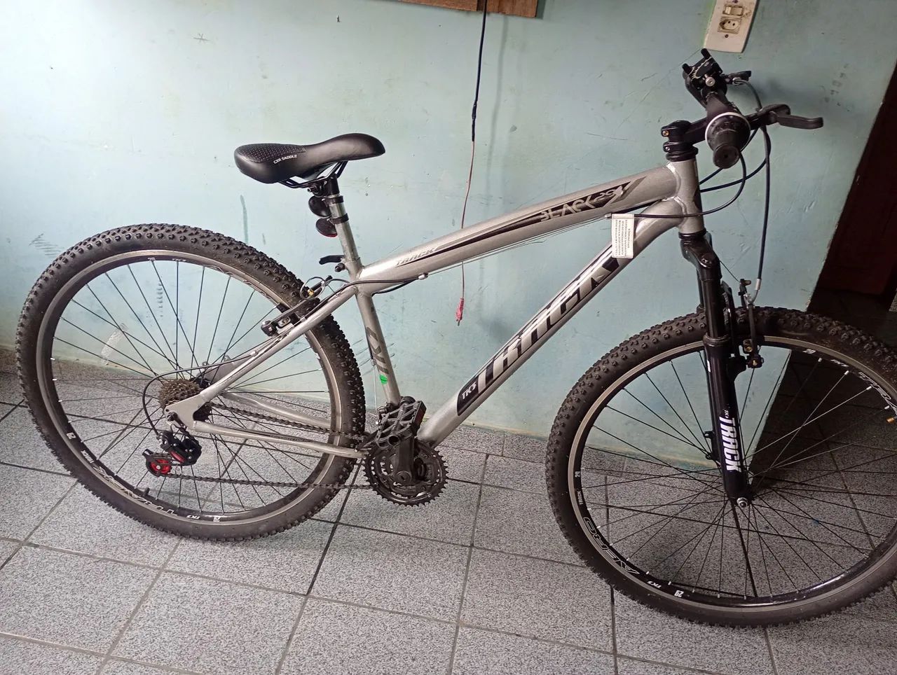 Bicicleta aro 29 tk3 cor cinza  - Foto 2
