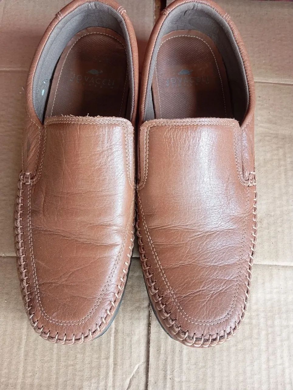 Sapato em couro masculino 