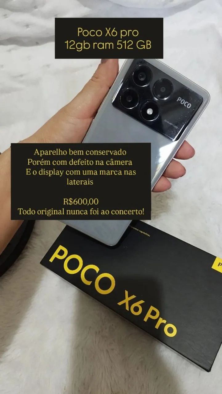 Poco X6 pro 512GB   R$600,00 - Foto 5