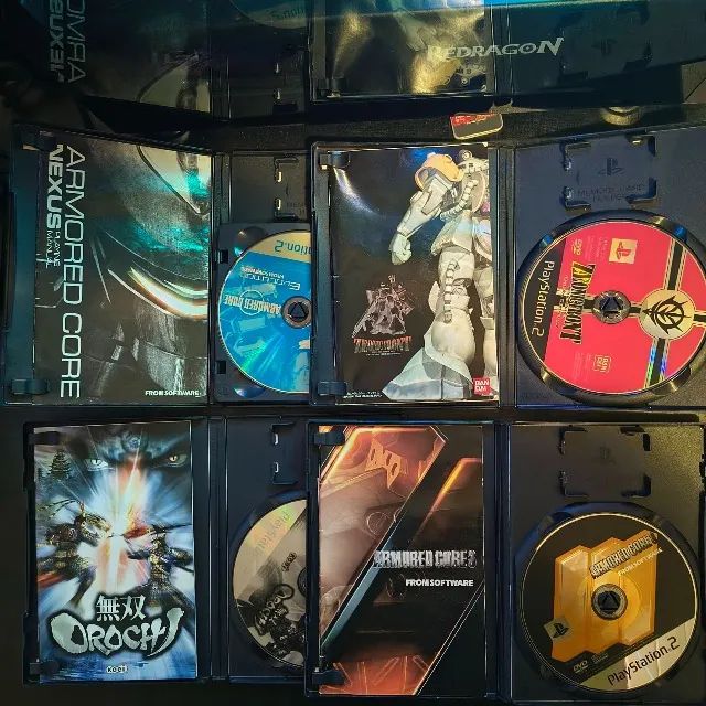 Jogos PS2 Originais Jp: Zeonic Front Gundam + Armored Core 3 +