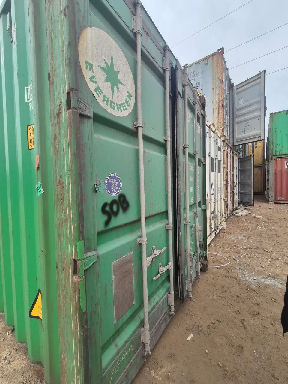 Container Dry 40 pés 12 metros  - Foto 2