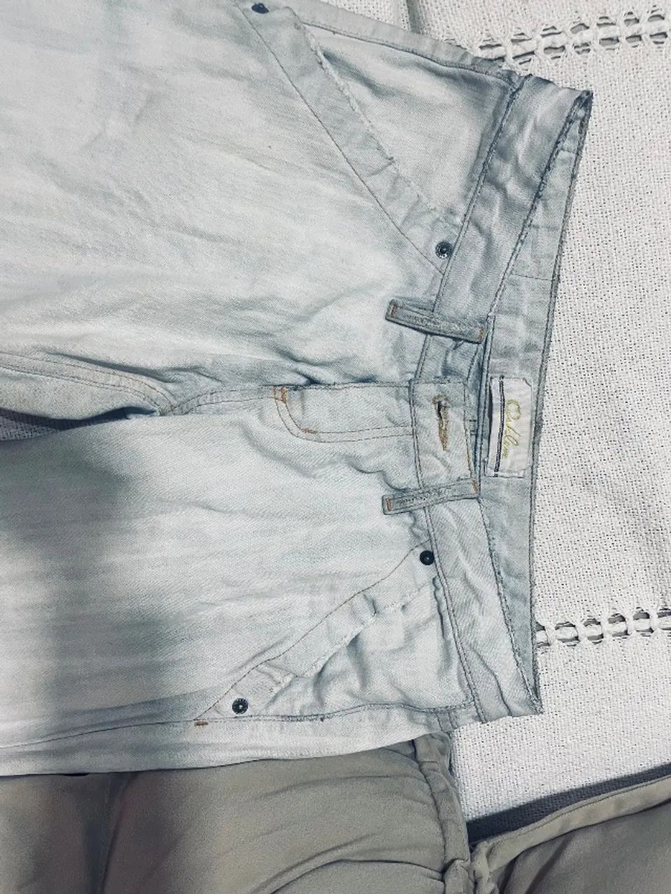 Calça Osklen 38 - cintura baixa - Foto 4