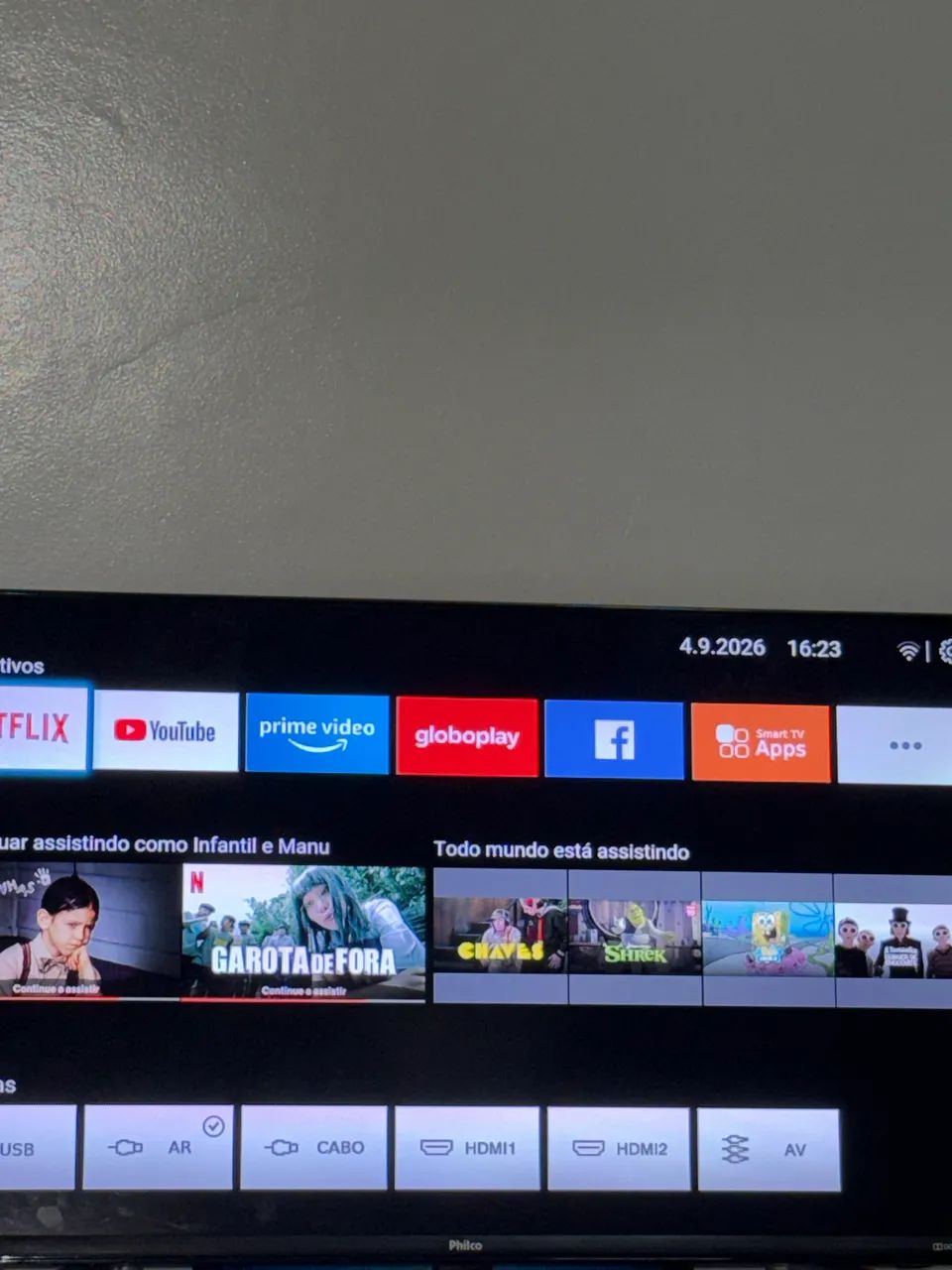 Tv smart 32 polegadas Philco 