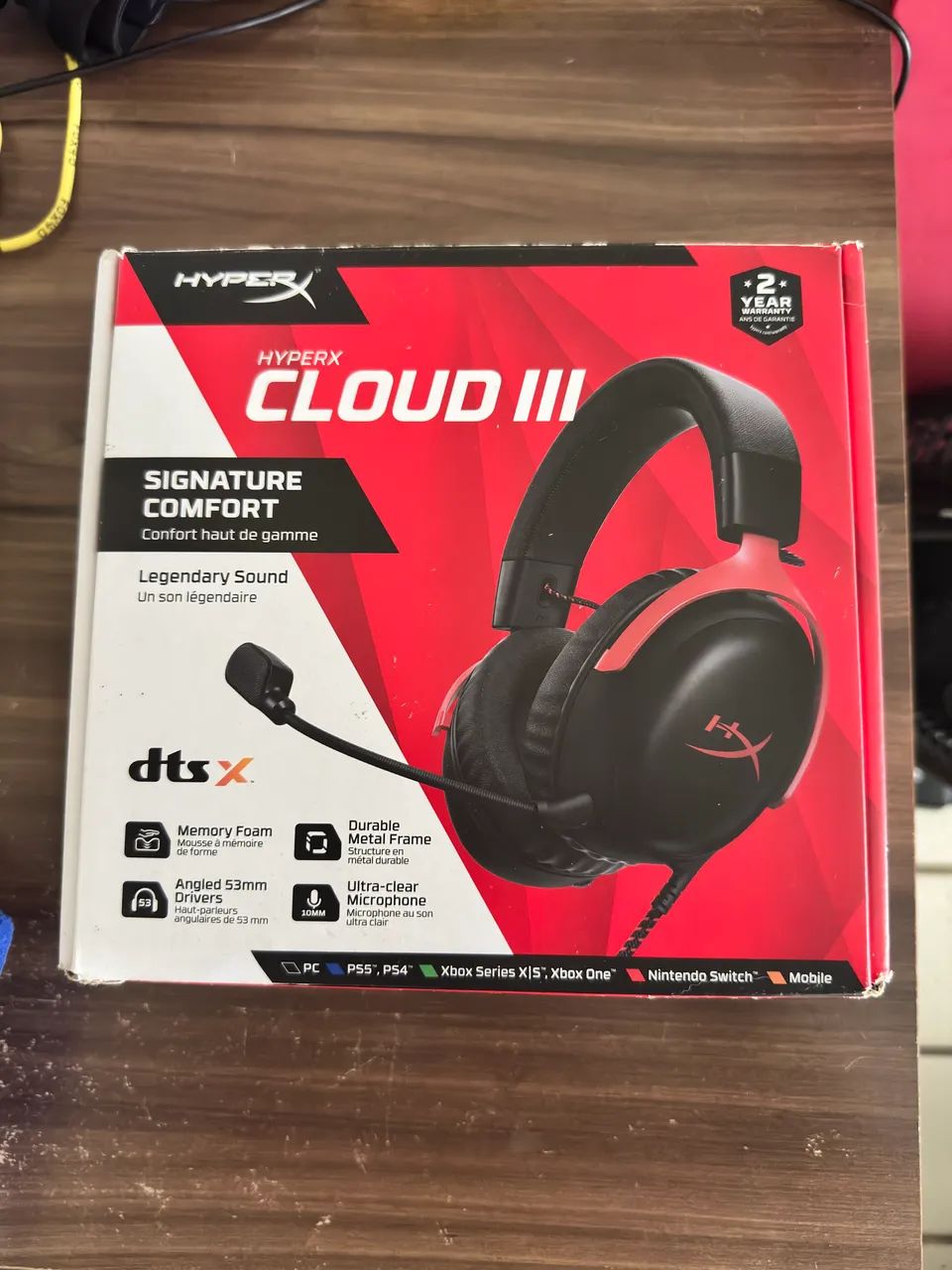 HEADSET HYPERX CLOUD 3