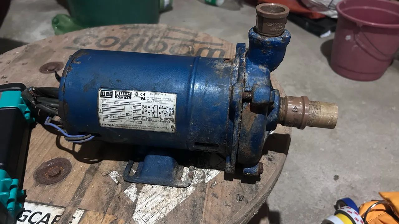 Manutenção em bombas centrífugas e Motores elétricos  - Foto 5
