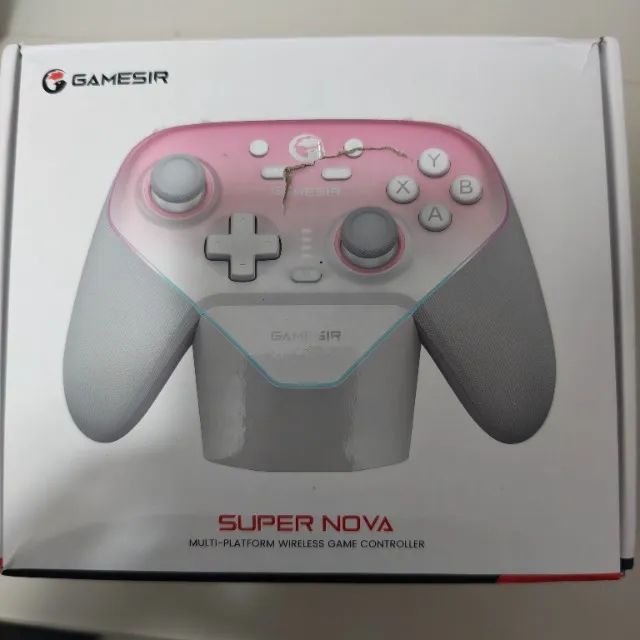 Controle Gamesir Supernova Branco (Switch 1, 2, Android e PC) - Foto 4