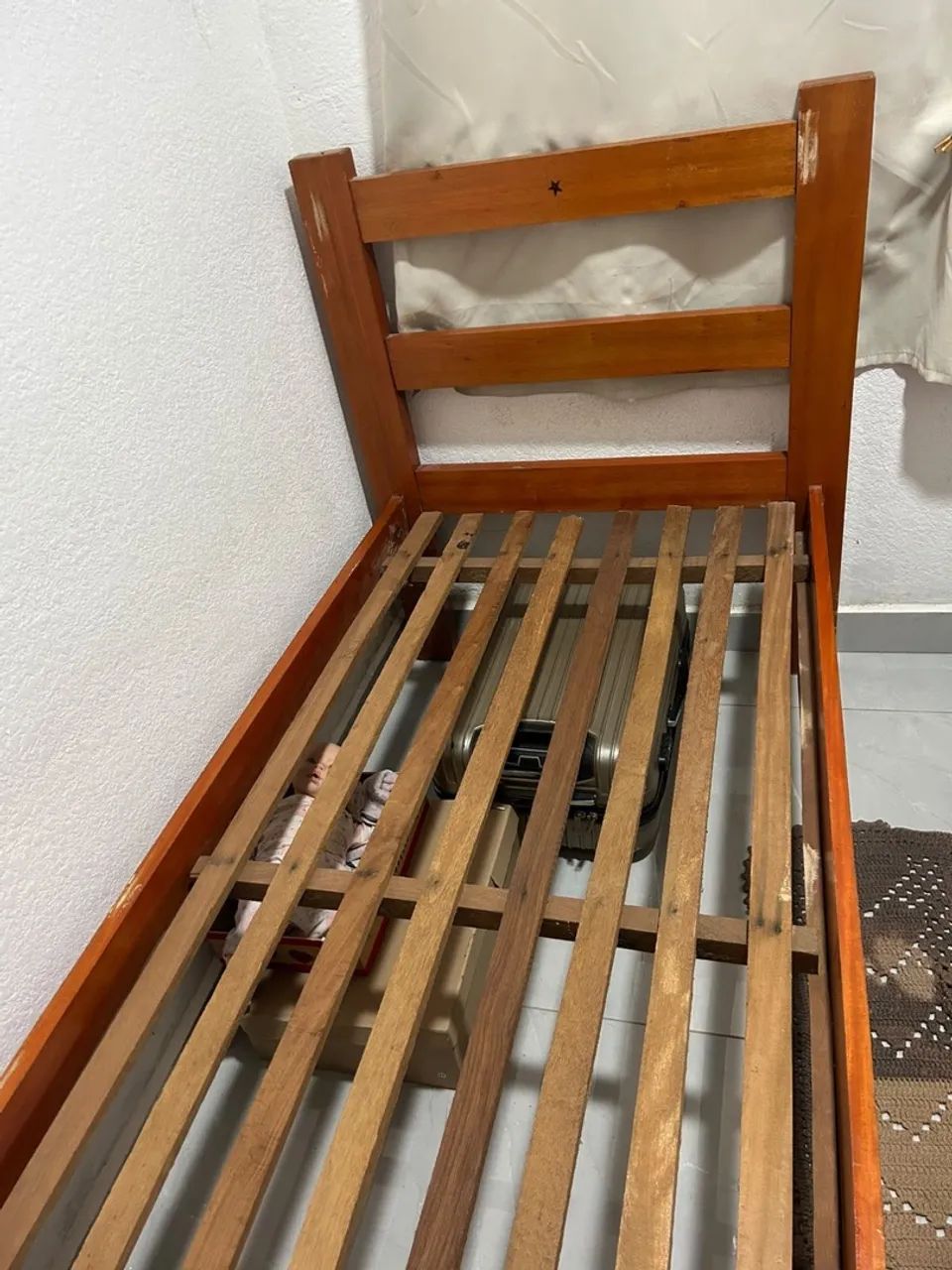 Painel e cama de solteiro - Foto 2