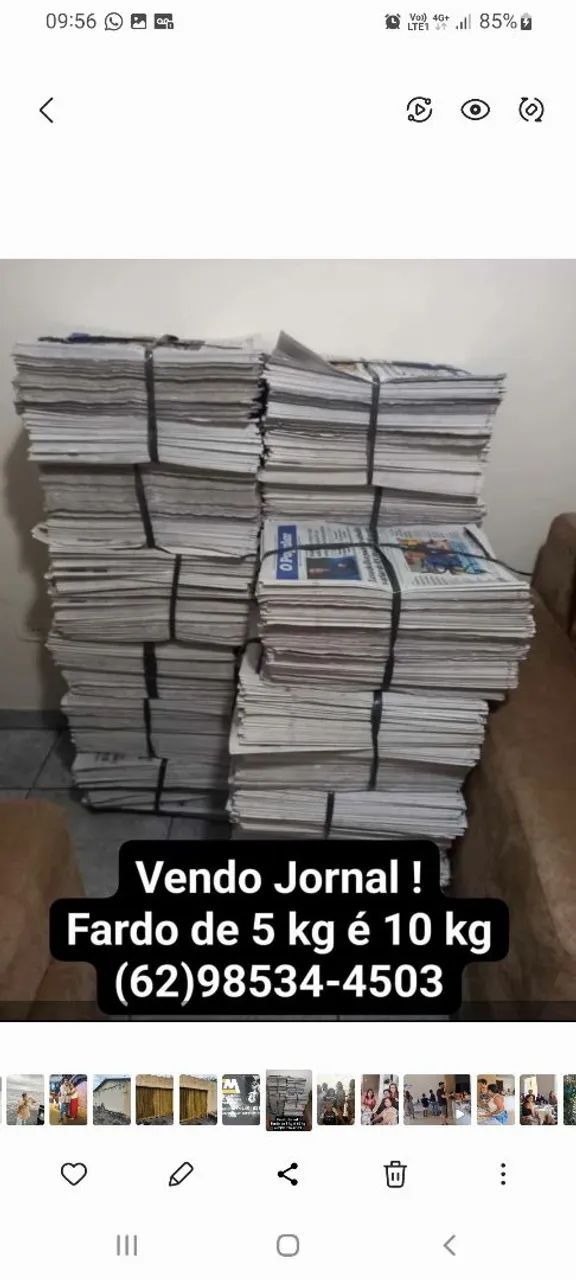 Jornal limpos - Foto 4