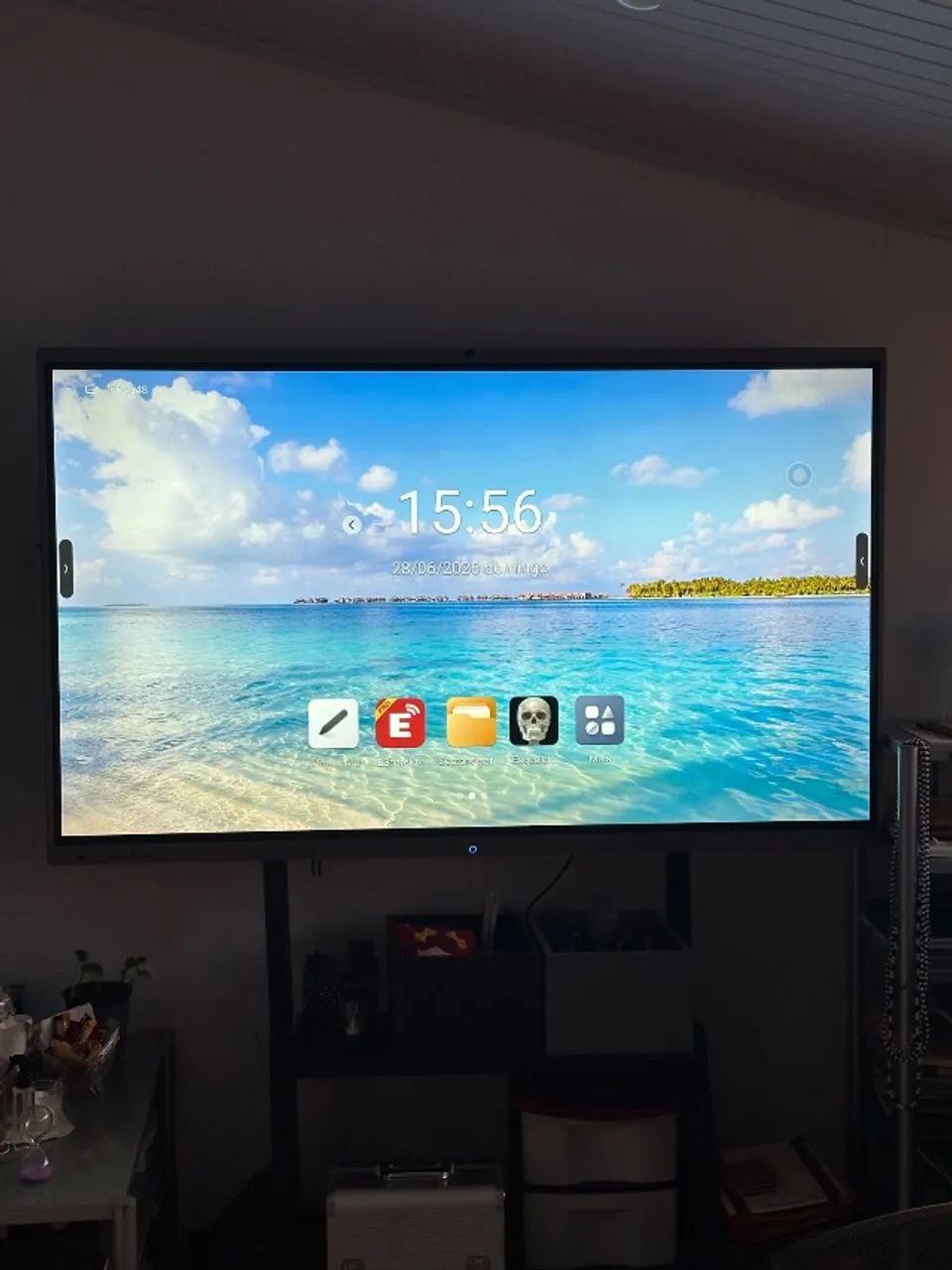 Tela Interativa SMART Board 75? 4K - Lousa Digital (Seminova) | Android + Windows (OPS) - Foto 2