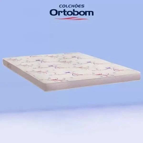Ortobom casal Resistente Physical 12cm todo de espuma. ZAP * 