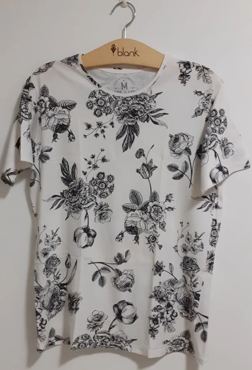 Camiseta Masc OFF WHITE Tam M - Foto 2