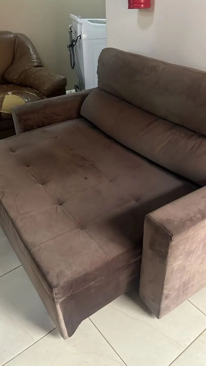 sofá retrátil de 2 lugares  - Foto 2