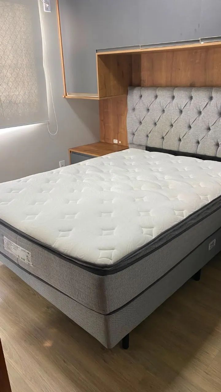 Cama + Colchão - Casal