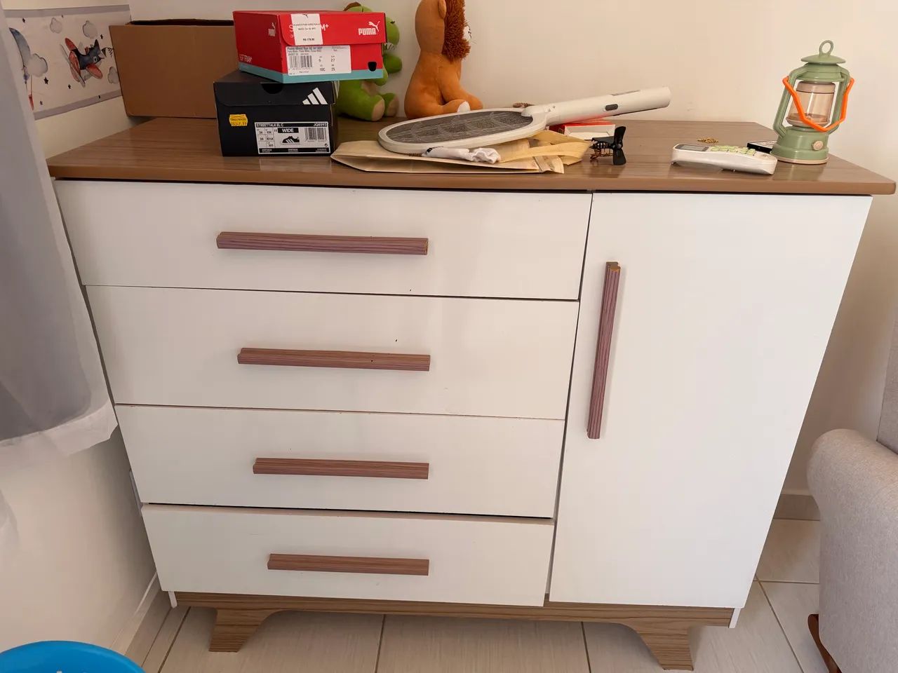 Berço e cômoda usados  - Foto 4