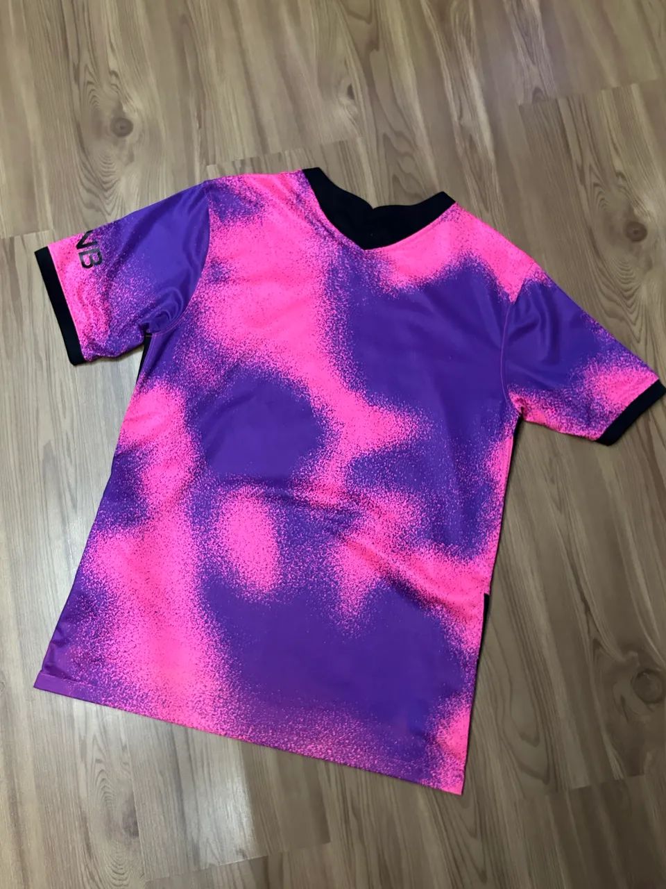 Blusa psg Jordan 2020/21 roxa e rosa - Foto 4