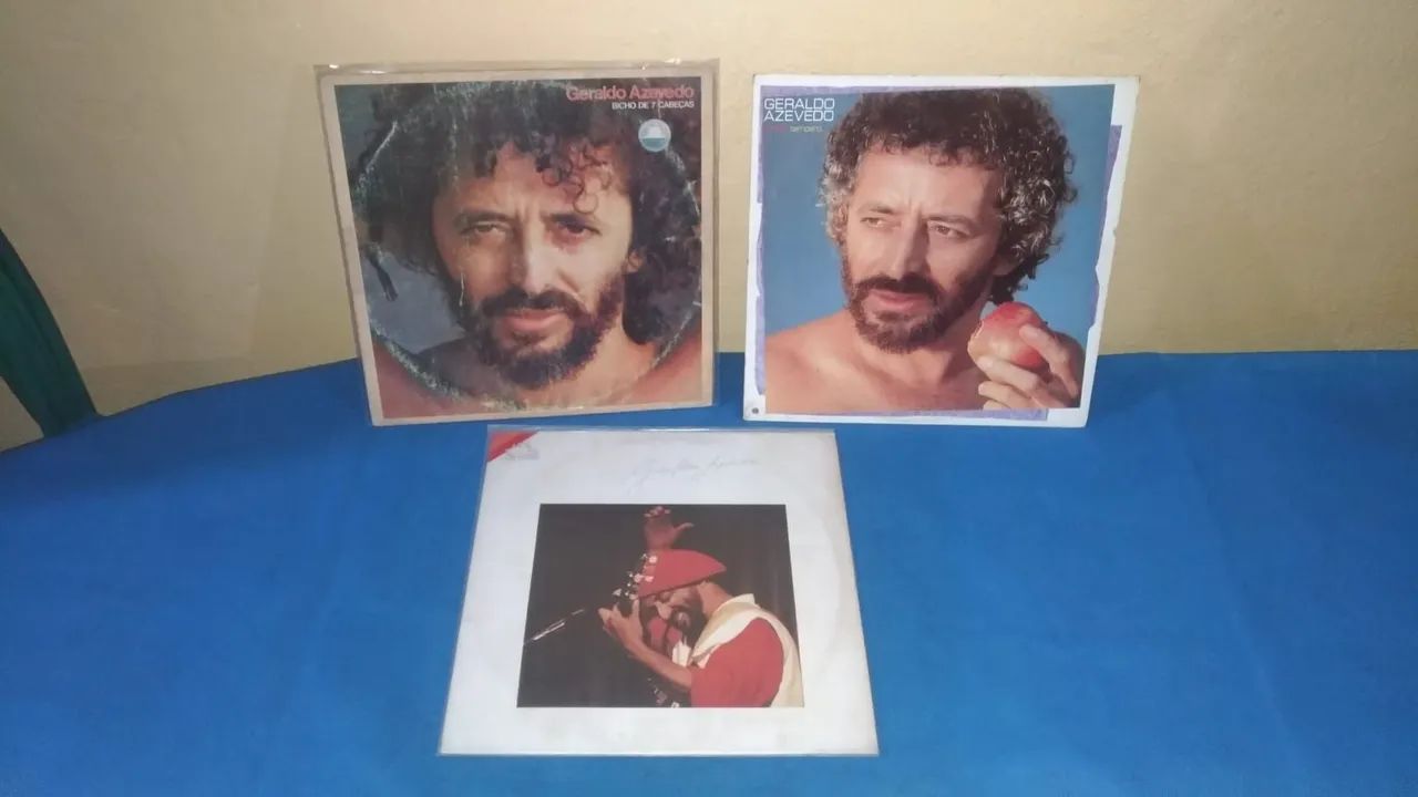 Geraldo AzevedoLP Disco de vinil, vários, bom estado.