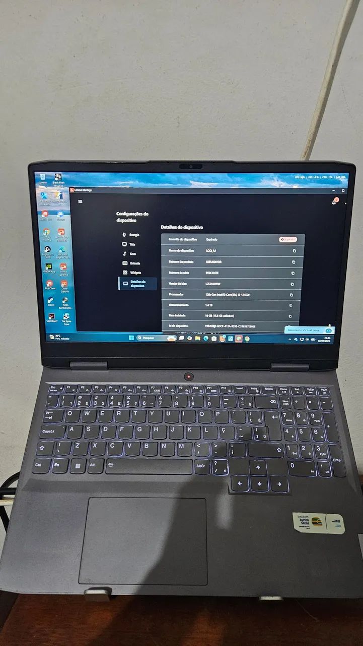 Notebook gamer loq e - Foto 3