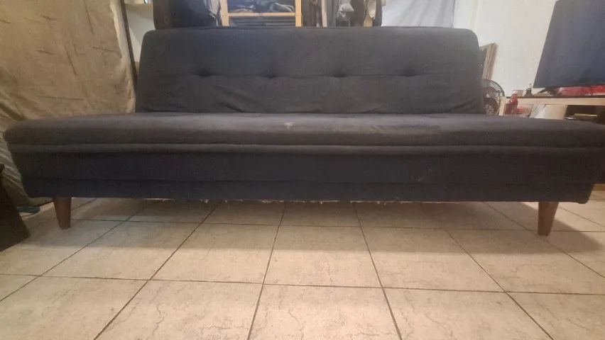 Sofá-cama reclinável 3 lugares 