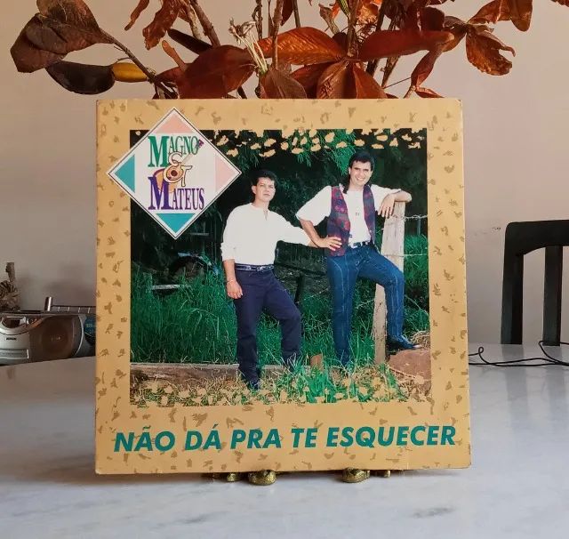 lp vinil - magno e mateus - não dá pra te esquecer 1995 - Foto 2