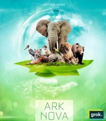 Ark Nova + Cartas com sleeves + Soft Insert Paraná