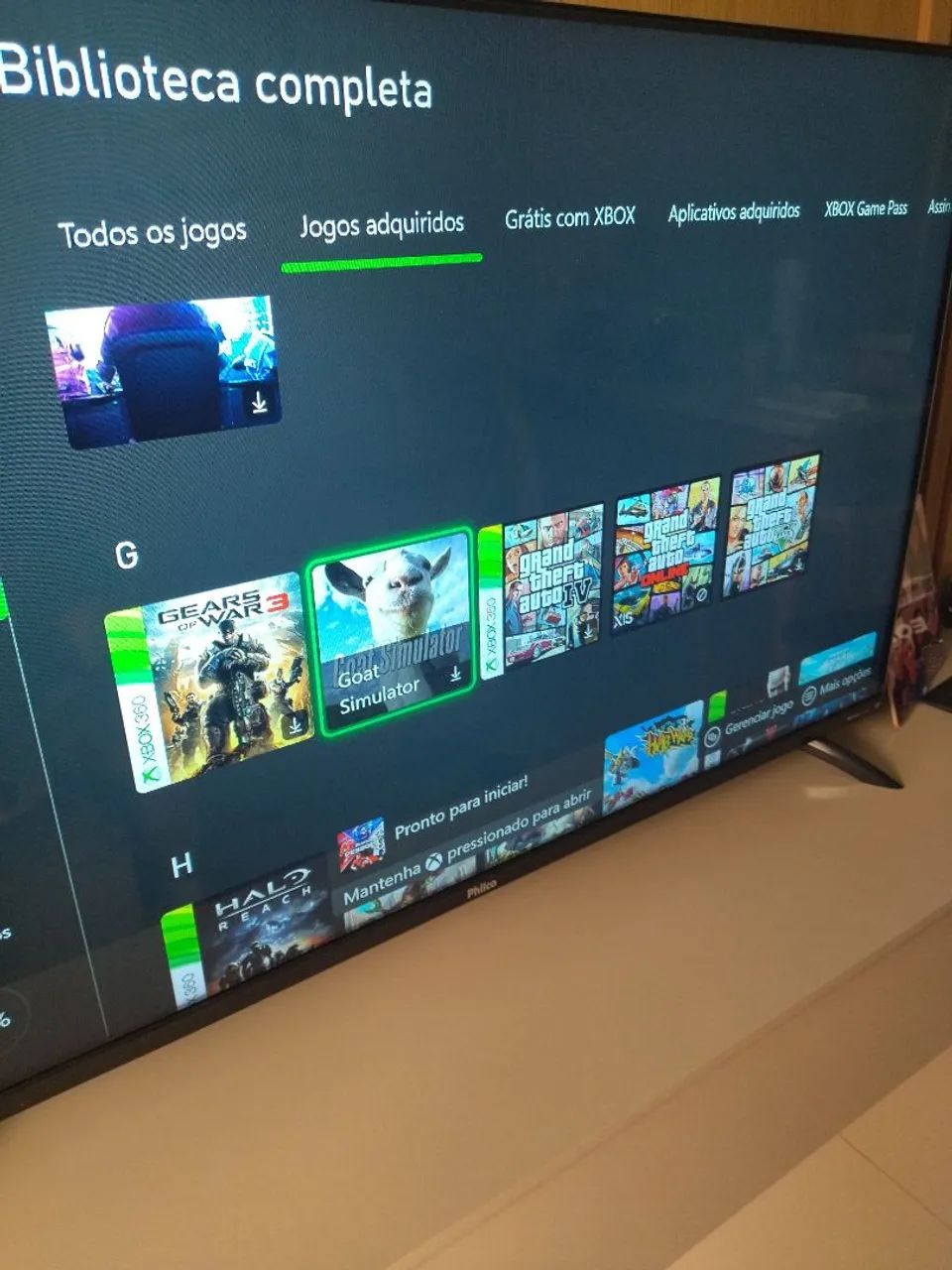 ÚNICO DONO Console Xbox One S 1TB + 1 controle  - Foto 4