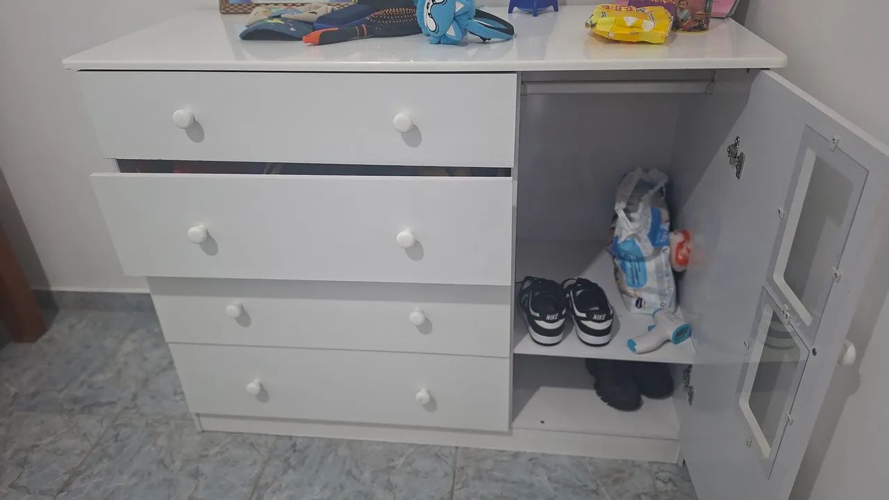 Cômoda Infantil Usada  - Foto 2