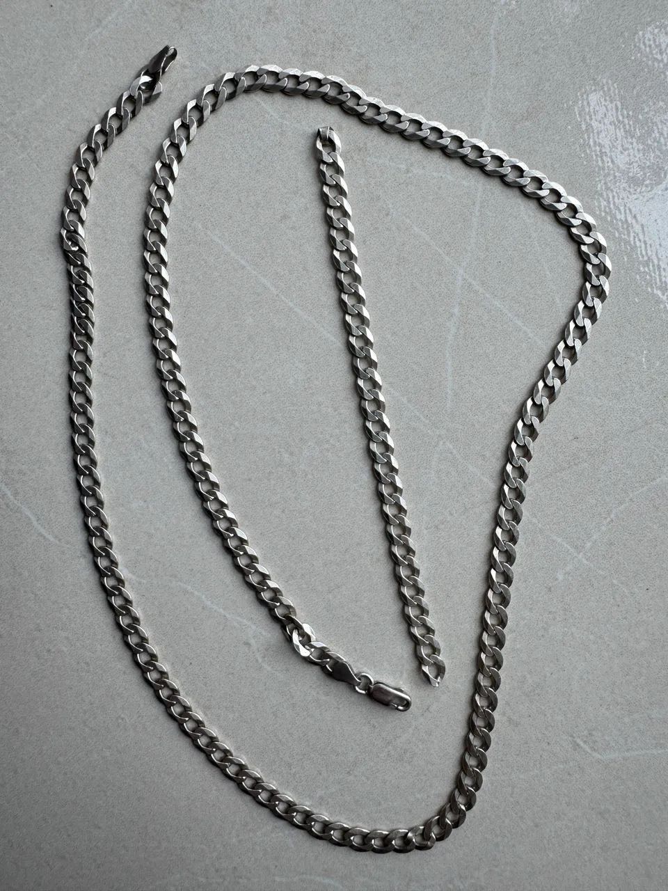 Cordão e Pulseira de Prata - Foto 5
