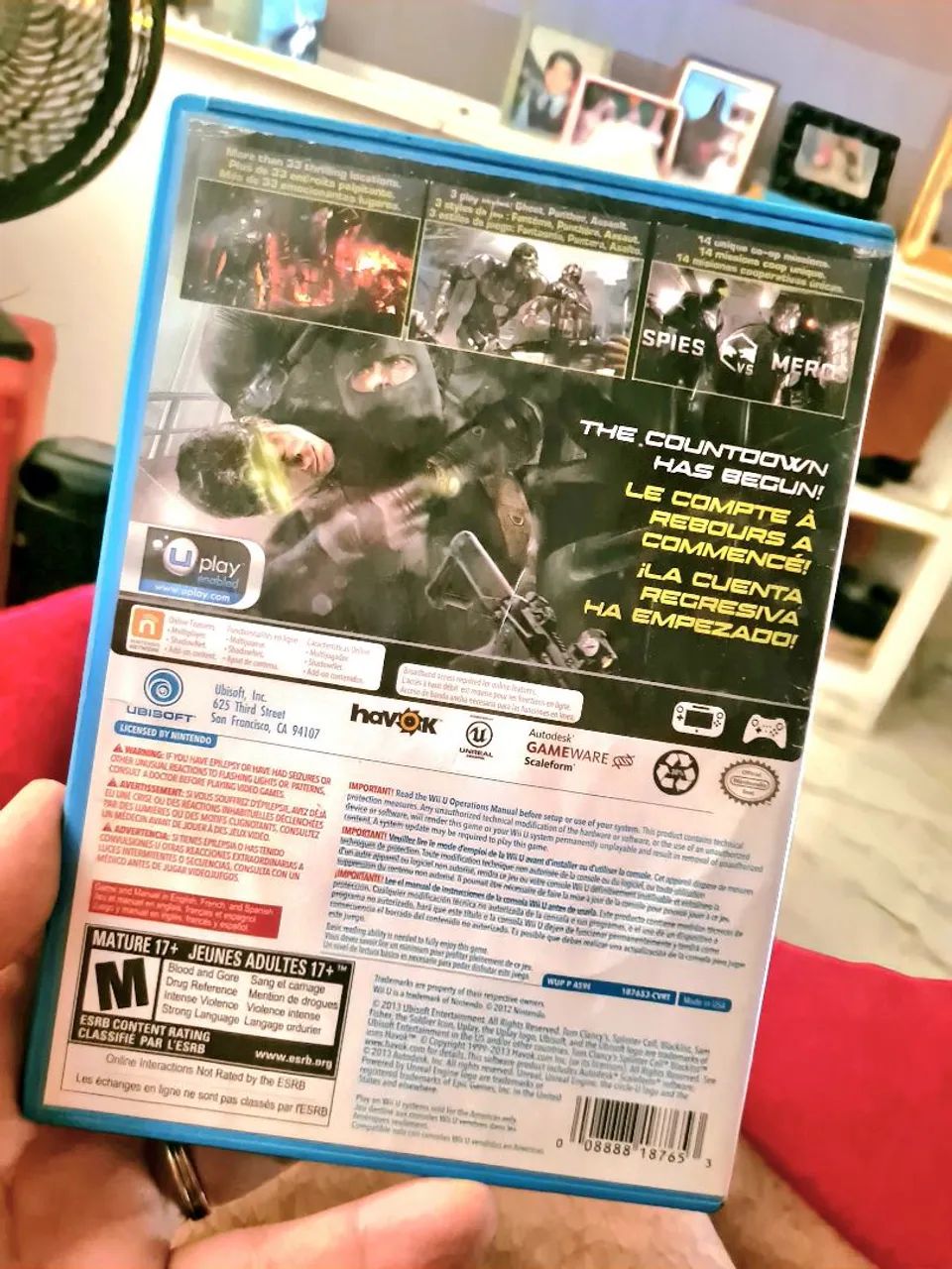 Jogo Splinter Cell Blacklist Wiiu  - Foto 3