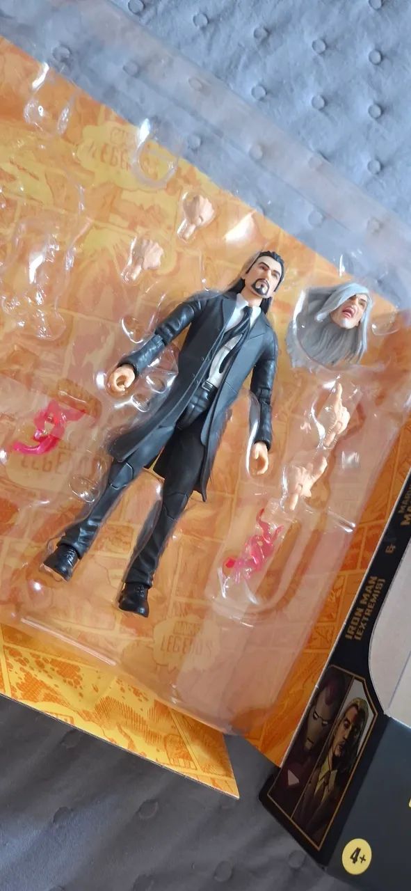 FIGURA MARVEL LS IRON MAN E MANDARIN - Foto 3