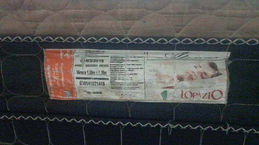 Cama king topázio D28 MOLAS ENSACADAS - Foto 2
