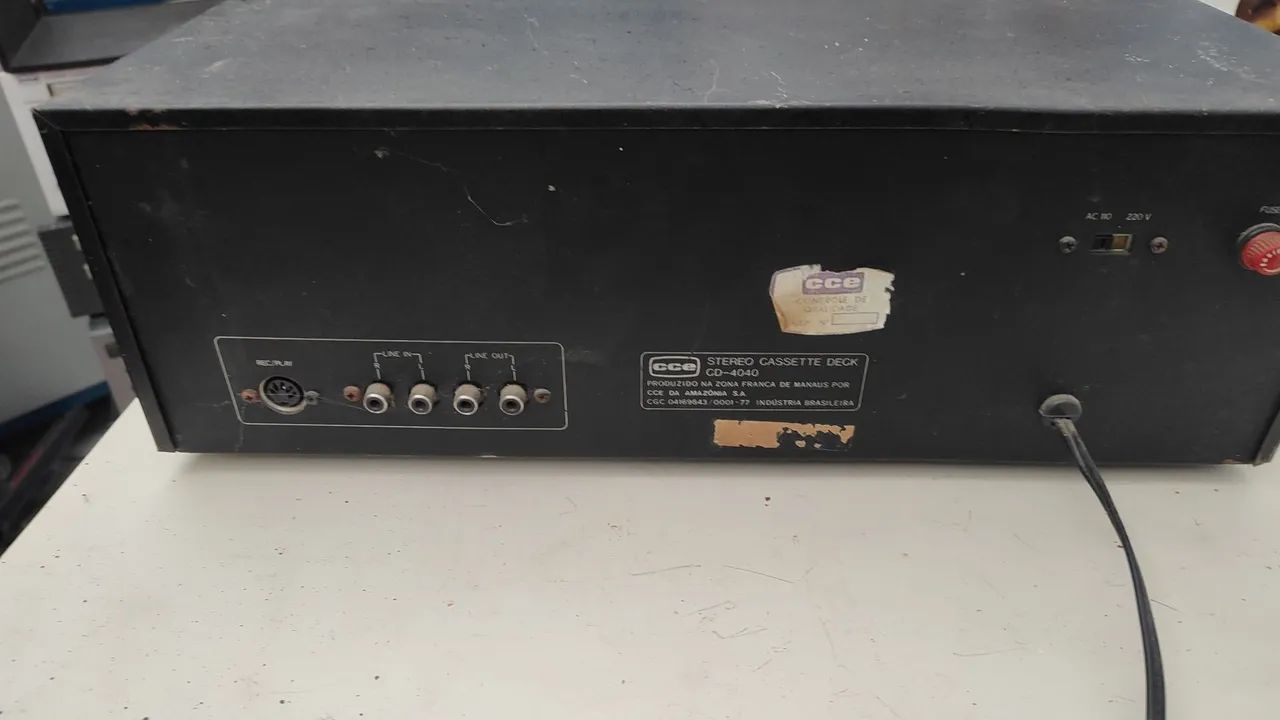 Tape deck CCE CD4040  - Foto 3
