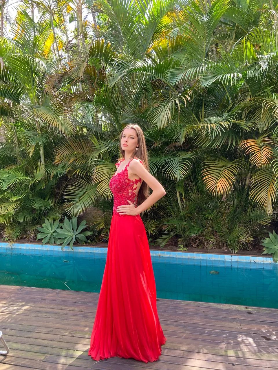 Vestido de Formatura Sob Medida | Tamanho M | Impecável - Foto 3
