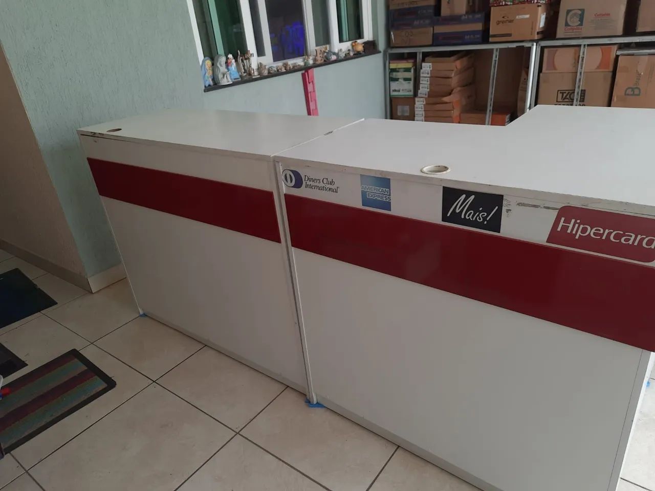 Balcão em formato L