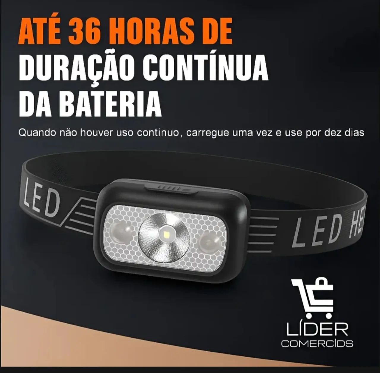 Lanterna de cabeca - Foto 3