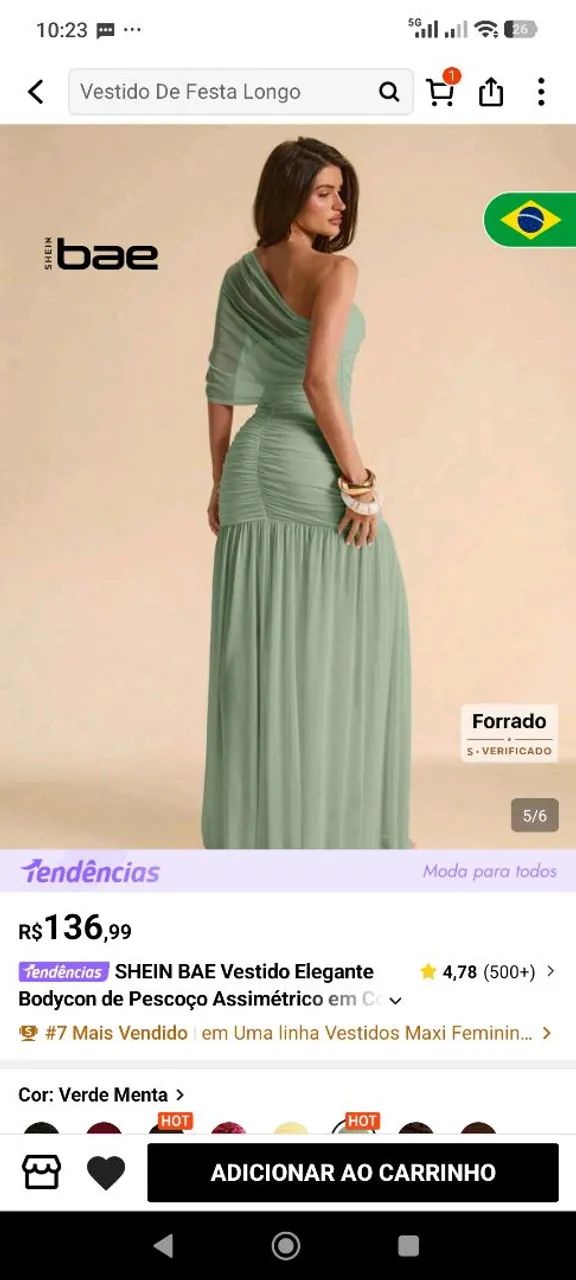 VESTIDO DE FESTA SHEIN - Foto 2