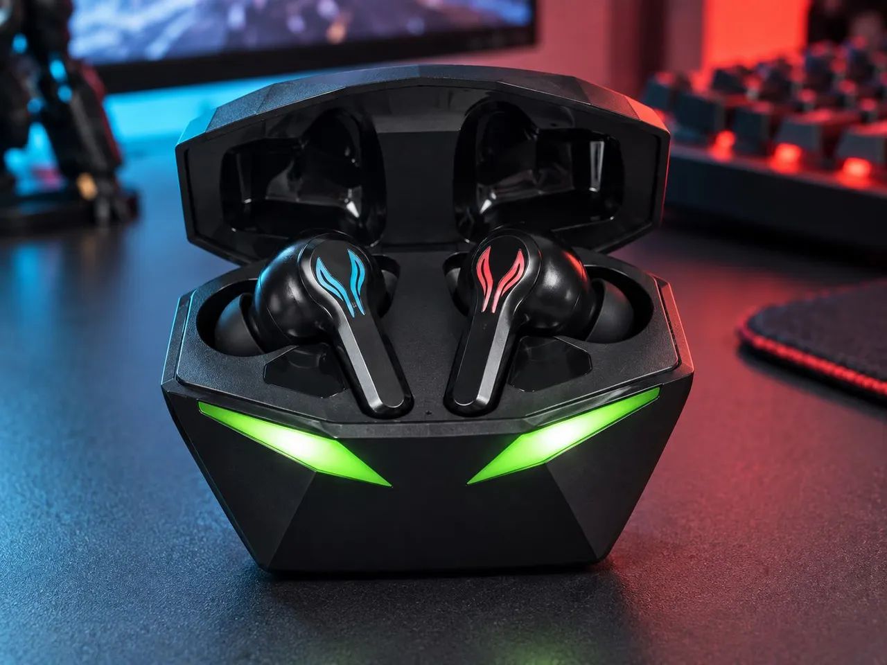 Fone Bluetooth Gamer Gold Plus FN-B25B - Foto 4