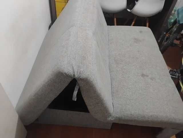 SOFÁ-CAMA 1 LUGAR - R$ 500 | NEGOCIÁVEL - Foto 2