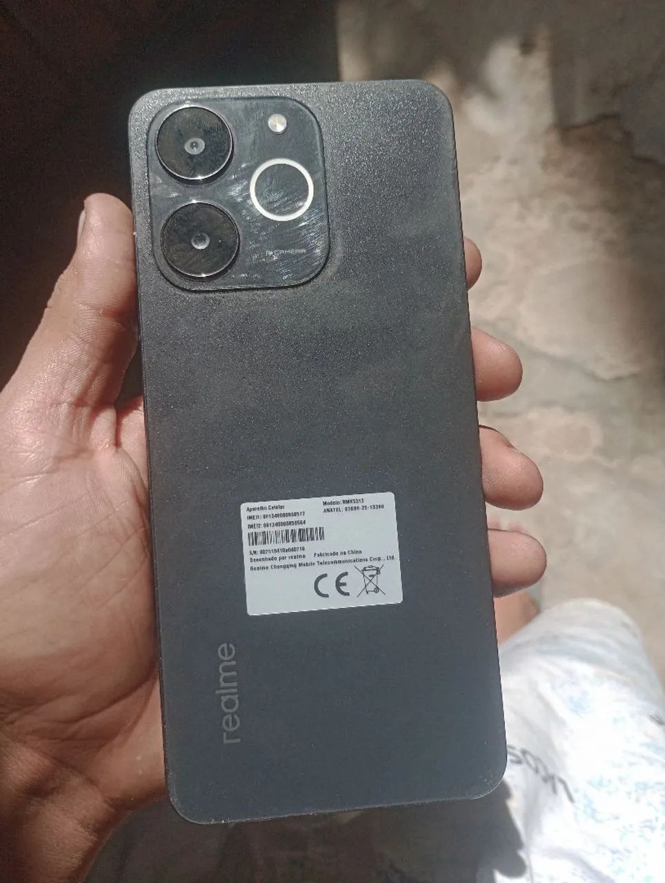 Realme note 70 com nota e a caixa com tudo - Foto 2