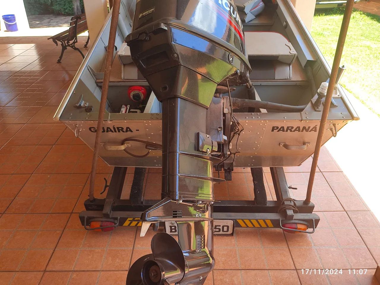 Lancha - barco - Levefort - Mercury 50hp - Foto 4
