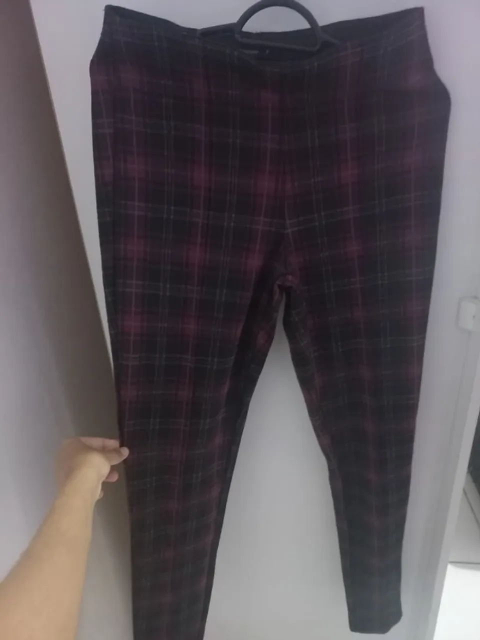 Calça Xadrez Feminina - Foto 2